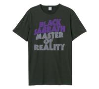 Amplified Master of Reality Black Sabbath T-Shirt für Erwachsene, Uni (XL) (Anthrazit), Anthrazit, XL