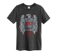 Amplified - Metal Eagle T-Shirt für Herren/Damen Unisex (M) (Holzkohle)