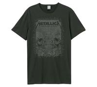 Amplified Metallica Collection - The Black Album Männer T-Shirt Charcoal L
