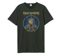 Amplified Mummy Iron Maiden T-Shirt für Erwachsene, Unisex, Anthrazit, S
