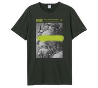 Amplified Muse T Shirt Graffiti Band Logo Nue offiziell Unisex Charcoal S