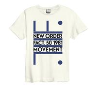 Amplified T-Shirt Movement – Unisex für Erwachsene – Vintage Weiß – XL