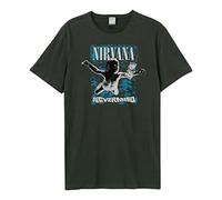 Amplified Nirvana Nevermind T-Shirt Anthrazit Größe S, Grau, S, grau, S