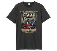 Amplified No Rest for The Wicked Ozzy Osbourne Unisex-Erwachsene T-Shirt, Coal, Mittel