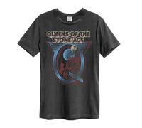 Amplified - Outer Space T-Shirt für Herren/Damen Unisex (M) (Holzkohle)