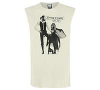 Amplified Rumours Fleetwood Mac Unisex-Erwachsene Tank Top, Vintage-Weiß, Mittel