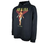 Amplified Schwerer Kapuzenpullover - Nirvana In Utero, Schwarz, XL