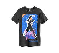 Amplified - Serious Moonlight David Bowie T-Shirt für Erwachsene, Unisex, Anthrazit, XL