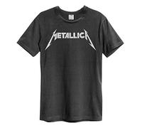 Amplified Shirt Metallica Logo, S, Grau