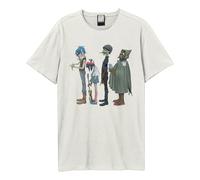 Amplified - Standing Group Shot T-Shirt für Herren/Damen Unisex (M) (Altweiß)