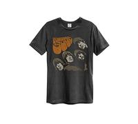 Amplified The Beatles Rubber Soul Charcoal T-Shirt, anthrazit, S