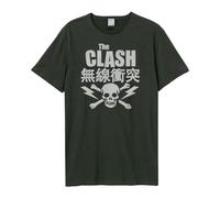 Amplified The Clash Rayo T-Shirt für Erwachsene, Unisex, Anthrazit, M
