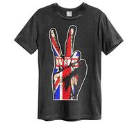 Amplified The Who Union Jack Hand Unisex T-Shirt - Dunkelgrau, XL