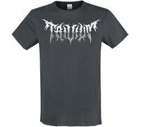 Amplified Trivium Logo Männer T-Shirt Charcoal L 100% Baumwolle, Band-Merch, Bands
