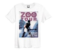 Amplified U2 Zoo TV Tour T-Shirt Gr. XL, vintage white