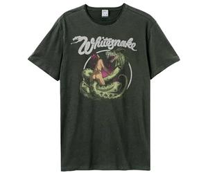 Amplified Unisex Adult Love Hunter Whitesnake T-Shirt, Dunkelgrau, Mittel