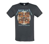 AMPLIFIED Herren Shirt Metallica Eye of The BEHODER dunkelgrau XL