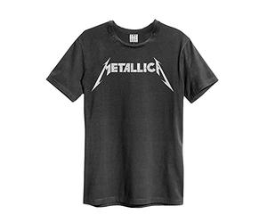Amplified Unisex Band T-Shirt - Metallica - Logo, XS