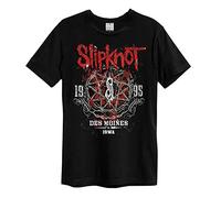 Amplified Unisex Band T-Shirt - Slipknot - des Moines, Schwarz, XL