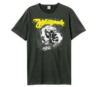 Amplified Unisex Erwachsene Graffiti Whitesnake T-Shirt, Dunkelgrau, XX-Large