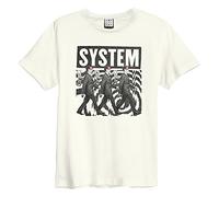 Amplified Unisex Erwachsene Wind Up Systems Of A Down T-Shirt, vintage white, XXL