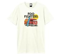 Amplified Unisex T-Shirt, FOO Fighters - Camper Van, altweiß, XS
