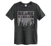 Amplified - Victory Black Sabbath T-Shirt für Erwachsene, Unisex, Anthrazit, 56