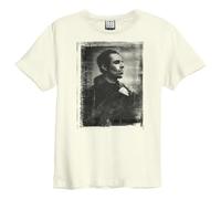 Amplified - Why Me Portrait T-Shirt für Herren/Damen Unisex (M) (Altweiß)