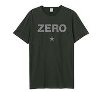 Amplified Zero The Smashing Pumpkins Unisex Erwachsene Vintage T-Shirt, Coal, L