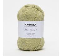 Amraya Dream Weaver 100% Baby Alpakawolle in 16 Farben kratzfrei - 50g/100m - weiche Alpaka Wolle zum Stricken und Häkeln (C723)