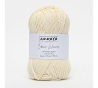 Amraya Dream Weaver 100% Baby Alpakawolle in 16 Farben kratzfrei - 50g/100m - weiche Alpaka Wolle zum Stricken und Häkeln (SFN10)