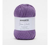 Amraya Dream Weaver 100% Baby Alpakawolle in 16 Farben kratzfrei - 50g/100m - weiche Alpaka Wolle zum Stricken und Häkeln (CQ97)