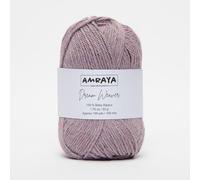 Amraya Dream Weaver 100% Baby Alpakawolle in 16 Farben kratzfrei - 50g/100m - weiche Alpaka Wolle zum Stricken und Häkeln (CQ70)