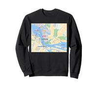 Amsterdam Ferry Travel Art Niederlande Sweatshirt