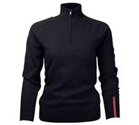 Amundsen Sports - Women's Peak Half Zip - Merinopullover, Gr. XS, schwarz (FadedNavy)
