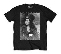 Amy Winehouse Herren Flower Portrait T-Shirt