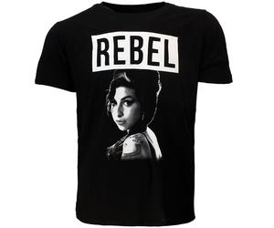 Amy Winehouse Rebel T-Shirt - Offizielles Merchandise XL Schwarz