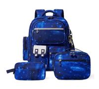 Amythe 3-teilige Schulrucksack Set Jungen 1-5 Klasse mit Reflektierend