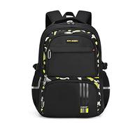 Amythe Schulrucksack Jungen Teenager, Schulranzen Jungen, Leichter Wasserdicht Daypacks mit Ergonomischem Design Modisch Schulrucksäcke für Schule oder Reisen