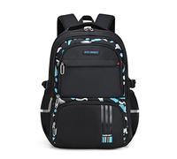 Amythe Schulrucksack Jungen Teenager, Schulranzen Jungen, Leichter Wasserdicht Daypacks mit Ergonomischem Design Modisch Schulrucksäcke für Schule oder Reisen