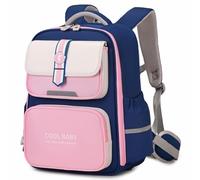 Amythe Schulrucksack Mädchen Jungen Ergonomisch 1-4. Klasse mit Brustgurt, 2025 Rucksack Schule Kinder 6-10 Jahre Schulranzen mit Abnehmbarer Gürtel und Reflektierend-Rosa