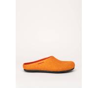 Magicfelt Hausschuhe 709 für Damen & Herren - aus 100% Merino-Wolle Orange, 41