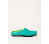 AN-709 Clogs Filzpantoffeln smaragd Mittel - magicfelt 39.0