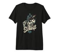 An Scheiß Muass I Trachtenhut Bayern Spruch Premium T-Shirt