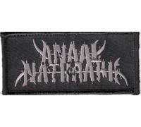 Anaal Nathrakh - Logo Aufnäher/Patch, Schwarz, Rechteckig, 5 x 10 cm