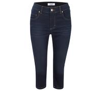 ANGELS Caprijeans,Anacapri' im Used-Look, dark indigo used