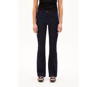 ANAMAA | Jeans Flared Leg Mid Waist Bio-Baumwoll Mix X-Stretch - blau (26-32)