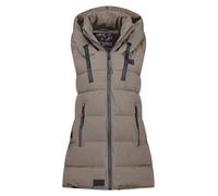 ANAPURNA Steppweste "Dolbana" in Taupe - Größe L | Damenjacken