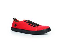 Anatomic STARTER A16 Barfußsneakers Rot mit Schwarz