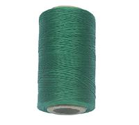 Anawakia 260 m Wachsfaden Nähgarn Allesnäher Gewachst Ledergarn Wachsband Thread Cord Ledergarn Nähen Handwerk Sattlergarn Zwirn Ø 0.8 mm (Dunkelgrün)